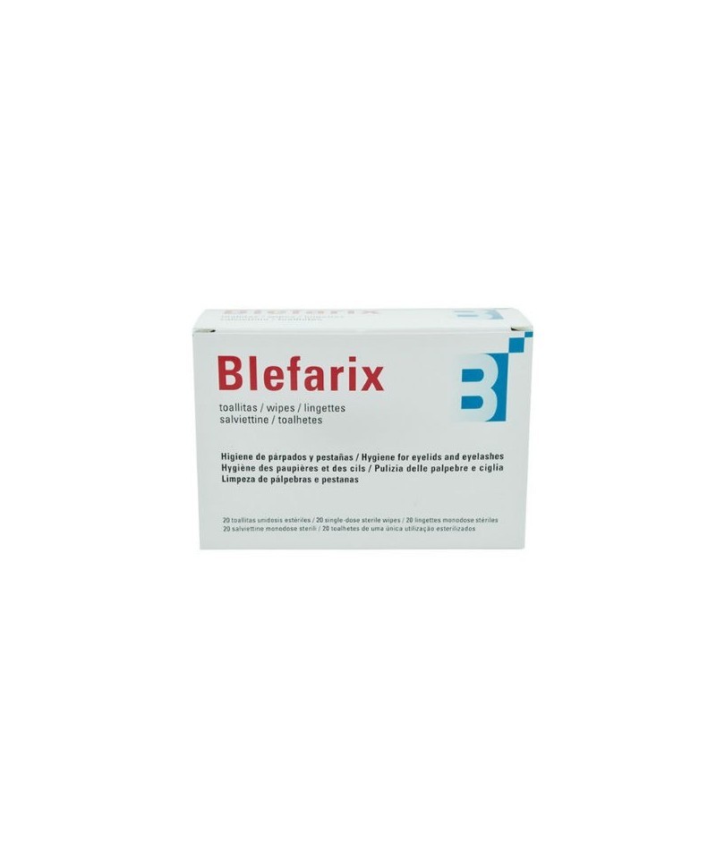 BLEFARIX TOALLITAS 20 UNIDOSIS 2,5 ml