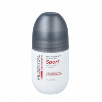 MUSSVITAL DERMACTIVE DEO SPORT HOMBRES 1 ROLL ON