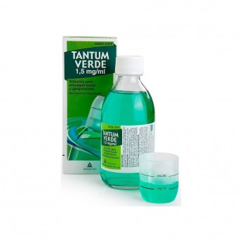 TANTUM VERDE 1,5 mg/ml SOLUCION PARA GARGARISMOS