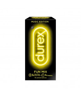 DUREX MUSIC EDITION PRESERVATIVOS FUN MIX 10 PRE