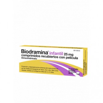 BIODRAMINA INFANTIL 25 mg...