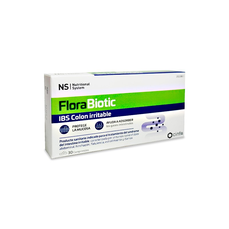 NS FLORABIOTIC IBS COLON IRRITABLE 30 COMPRIMIDO