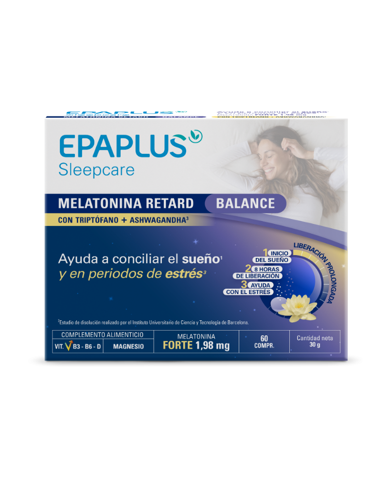 EPAPLUS SLEEPCARE MELATONINA RETARD BALANCE 60 C